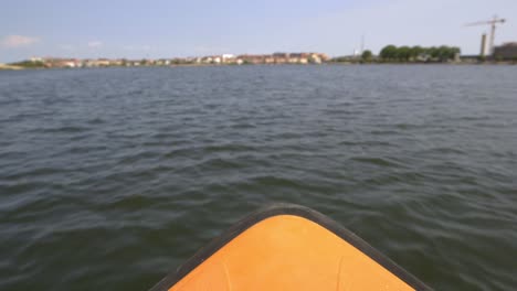 On-a-boatride-in-Karlskrona,-Sweden