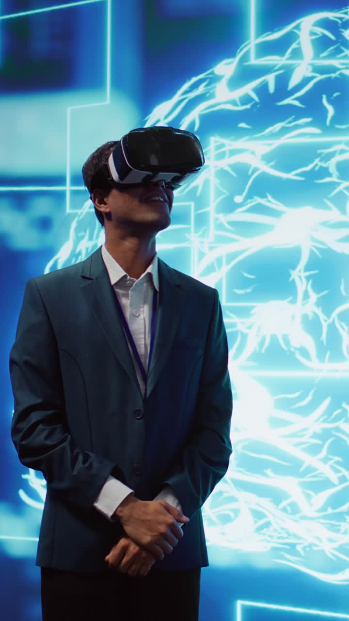 Vertical video IT experts using artificial intelligence and virtual reality tech