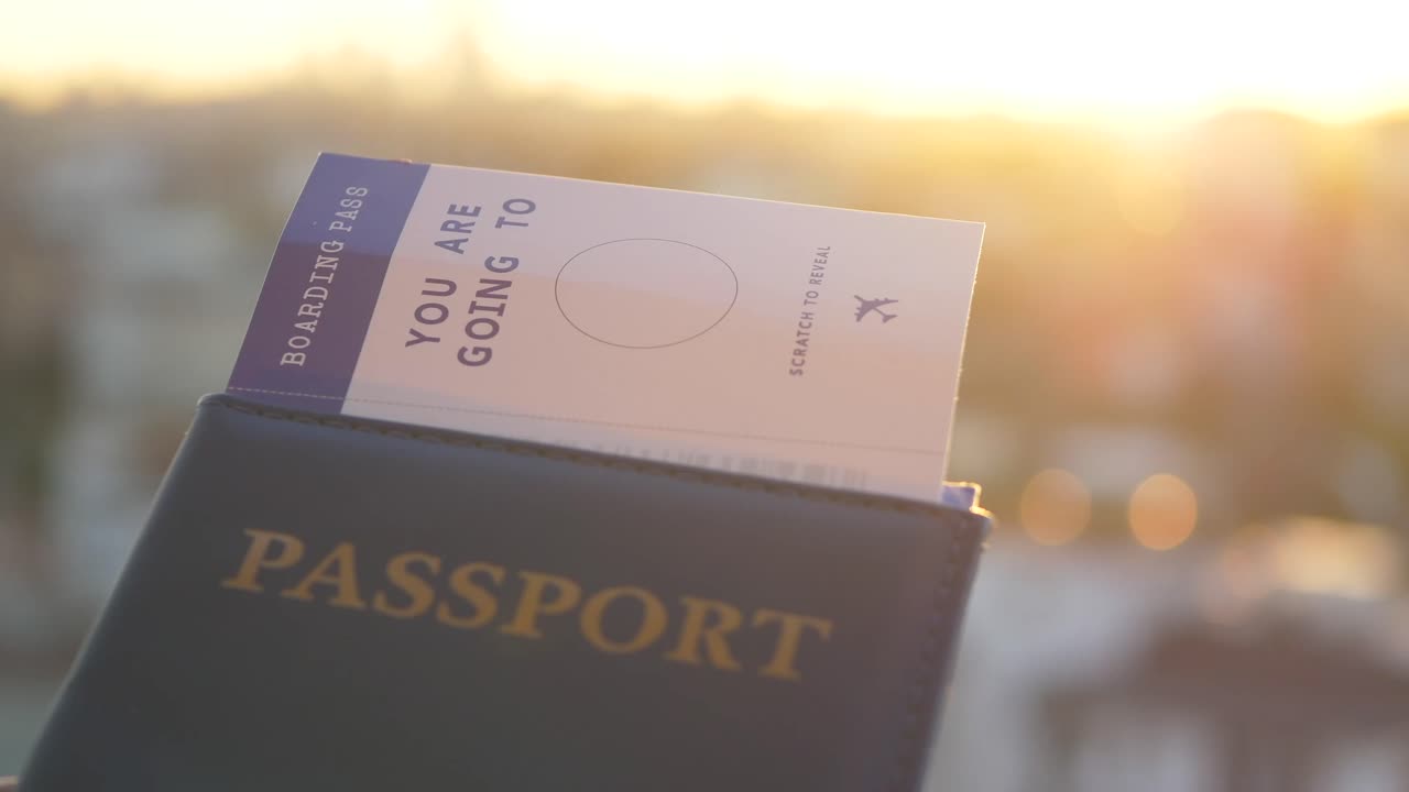 Passport and Boarding Pass