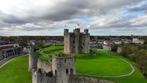 Trim-Castle,-Grafschaft-Meath,-Irland,-Oktober-2023