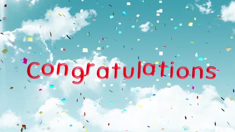 Congratulations-written-on-blue-sky-with-clouds