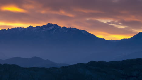 Sunrise-in-Picos-de-Europa-National-Park,-Asturias,-Spain