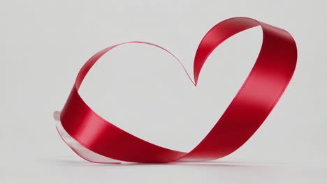 red and silver ribbons