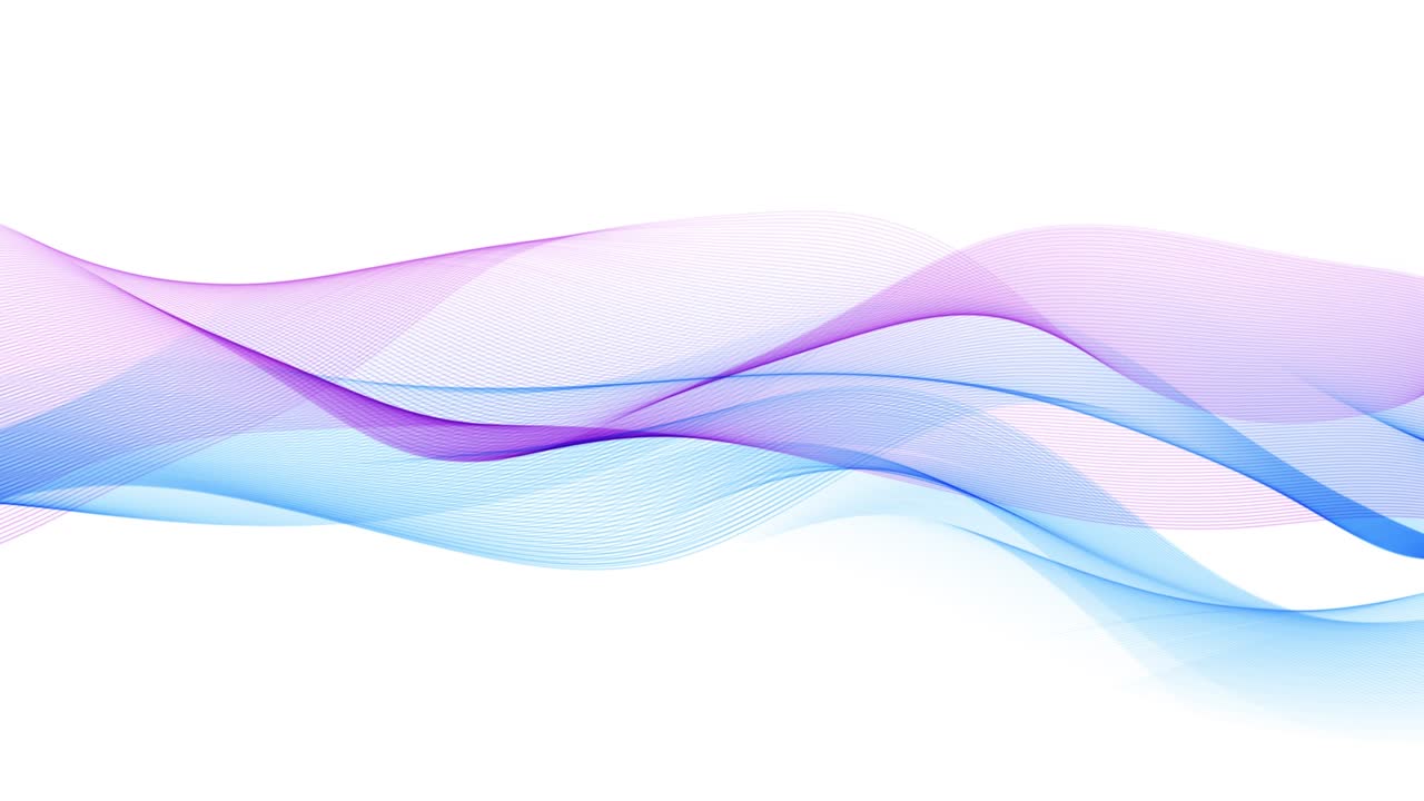 추상적인 보라색 및 파란색 라인 루프