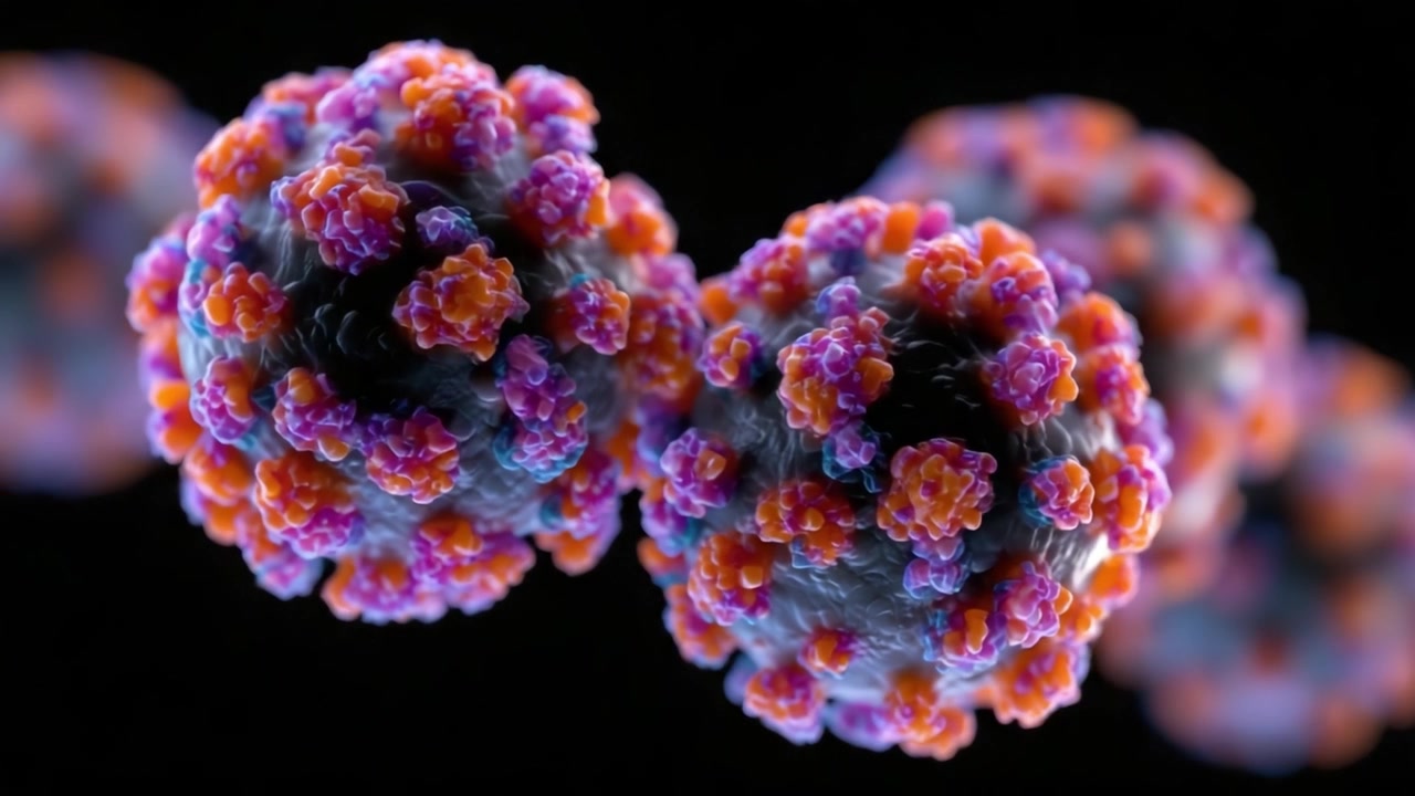 A Close-Up View of Viral Structures Illustrating the Complexity and Diversity of Viral Particles in a Stunning 3D Visualization