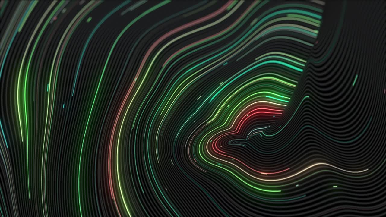Digitalization Abstract Background 4K