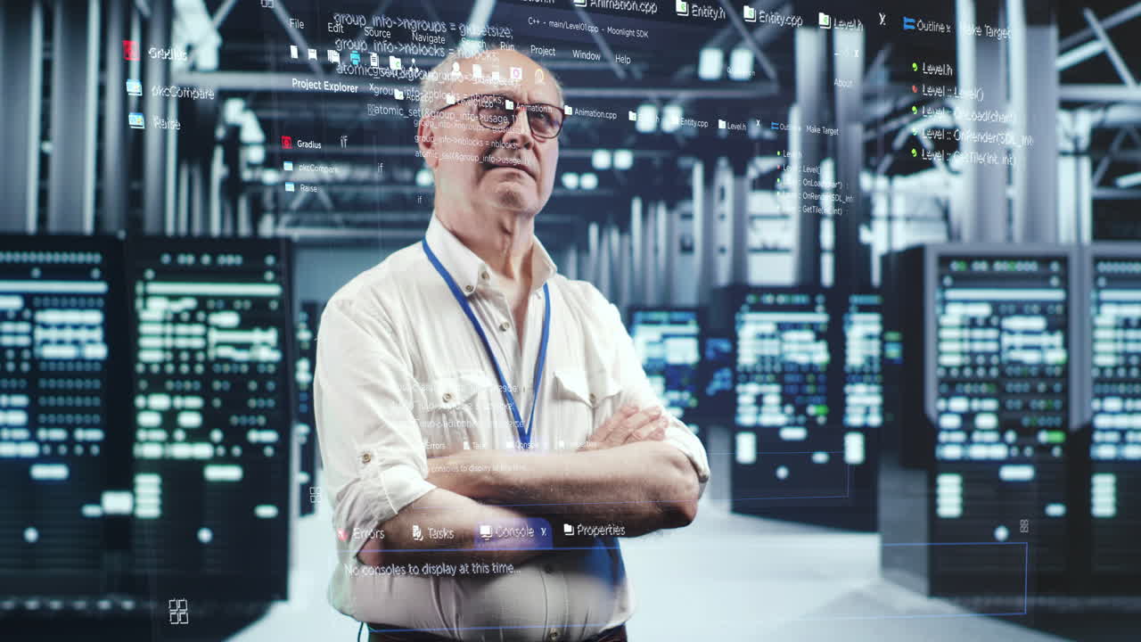 Augmented reality coding in data center