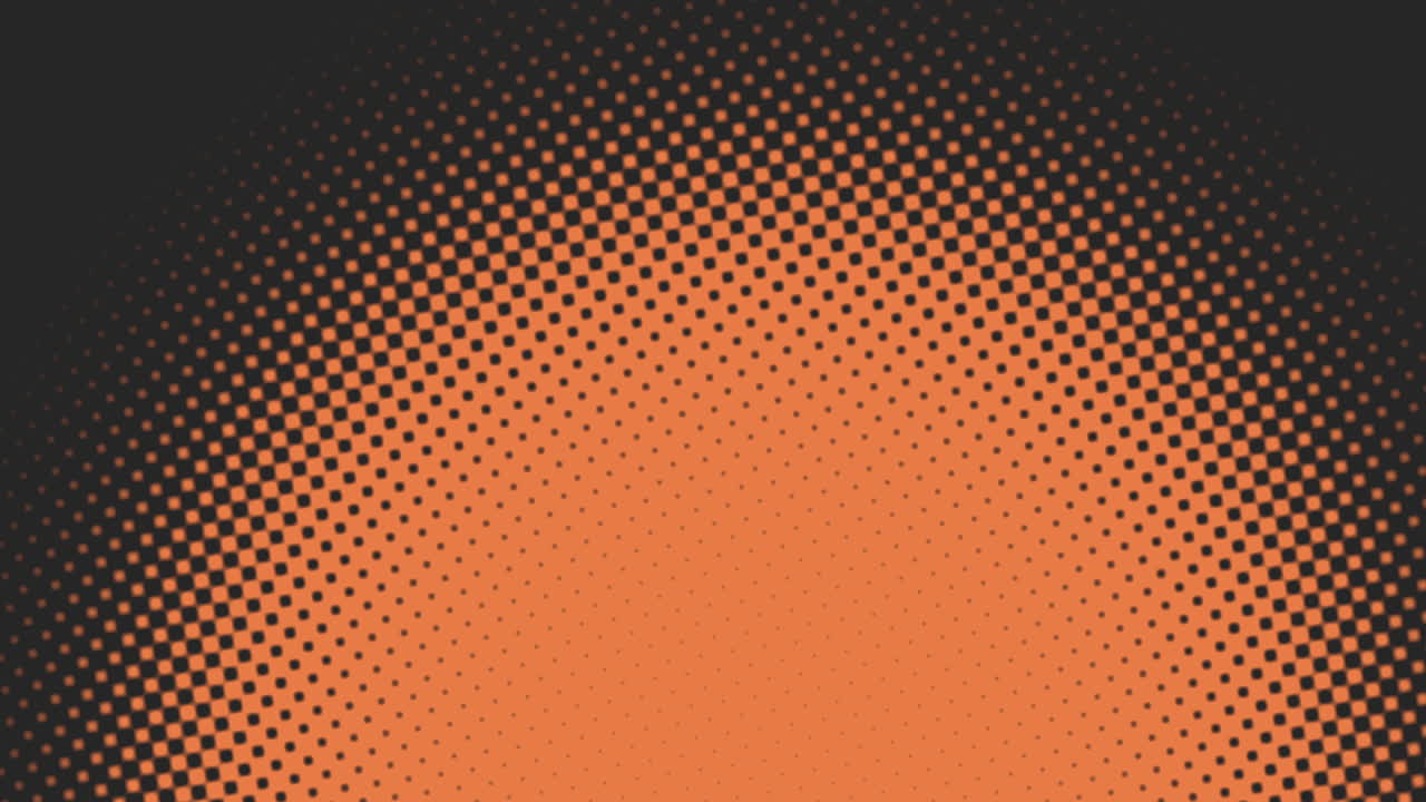 Black and yellow dots pattern