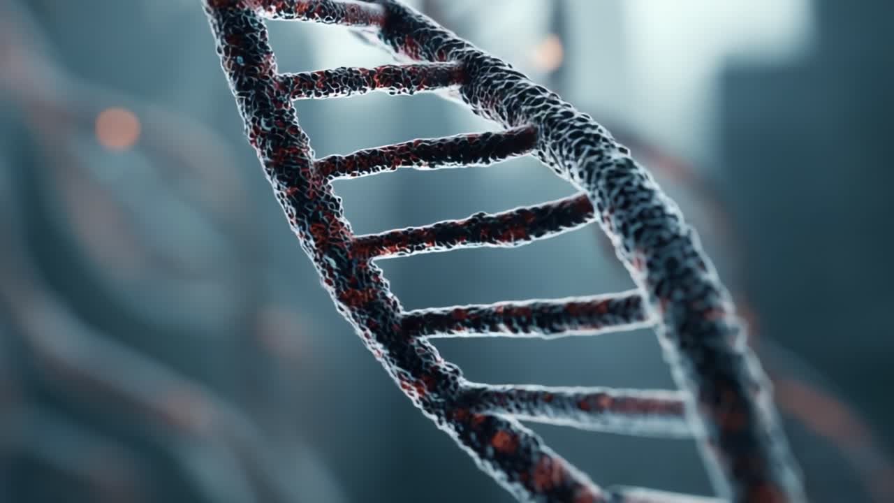 Exploring the Intricacies of DNA: A Visual Journey Through the Double Helix Structure and Its Molecular Significance in Life and Heredity