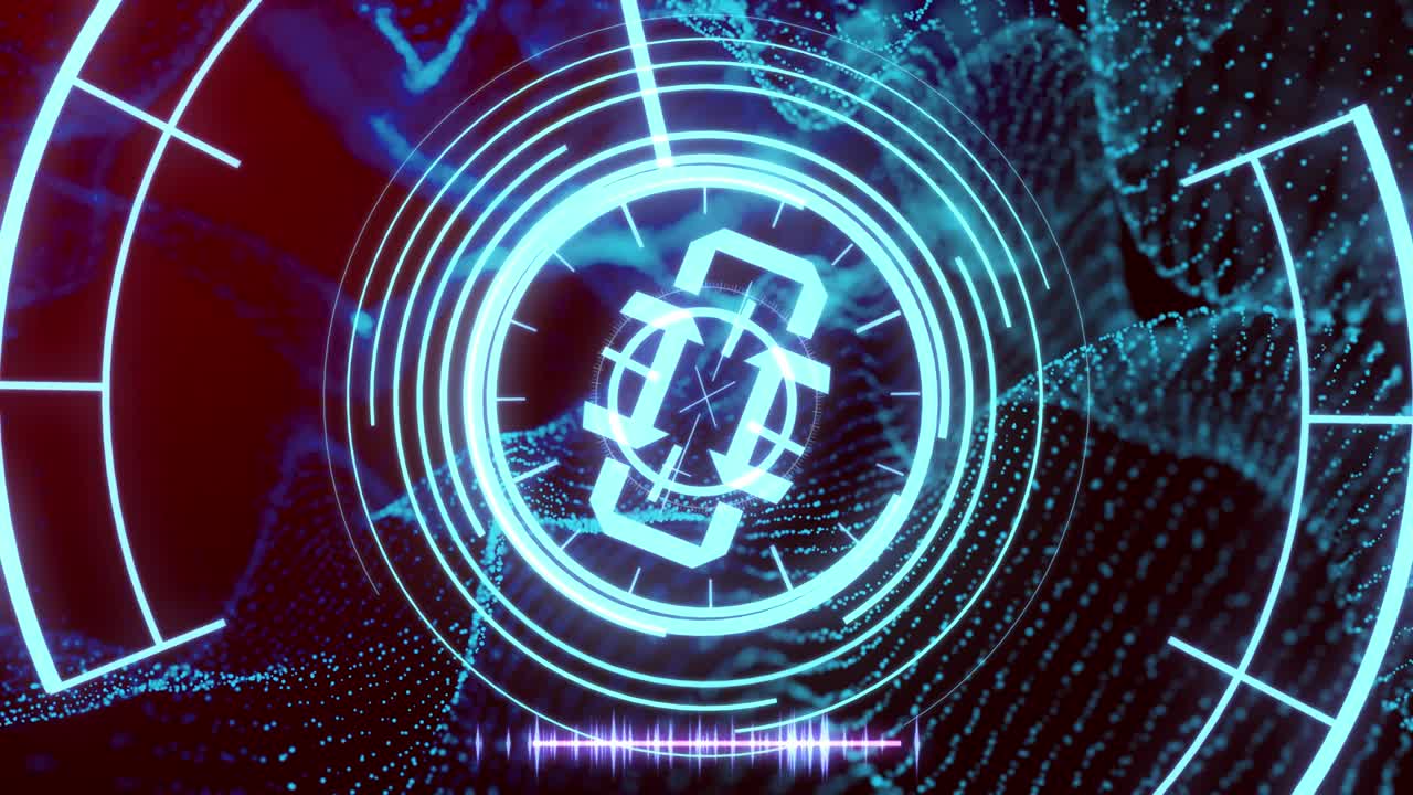 sci interfaz de usuario futurista hud