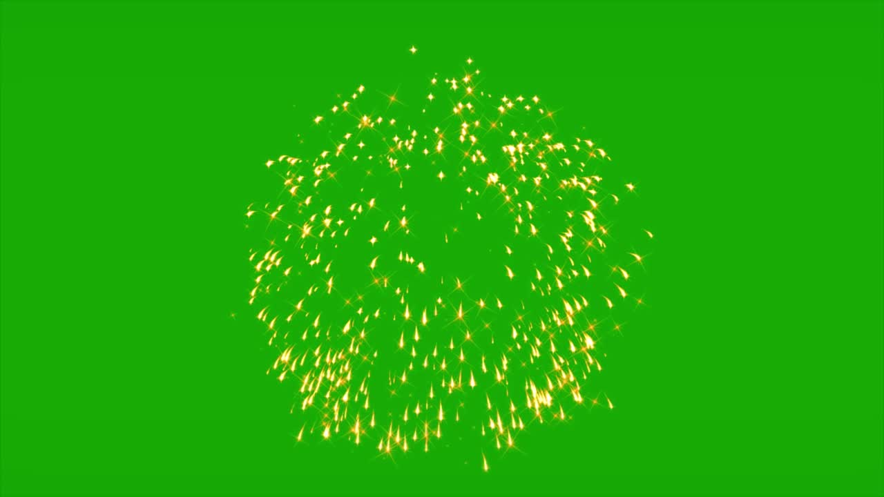 Real colorful shining light glowing fireworks show in the night sky diwali birthday anniversary