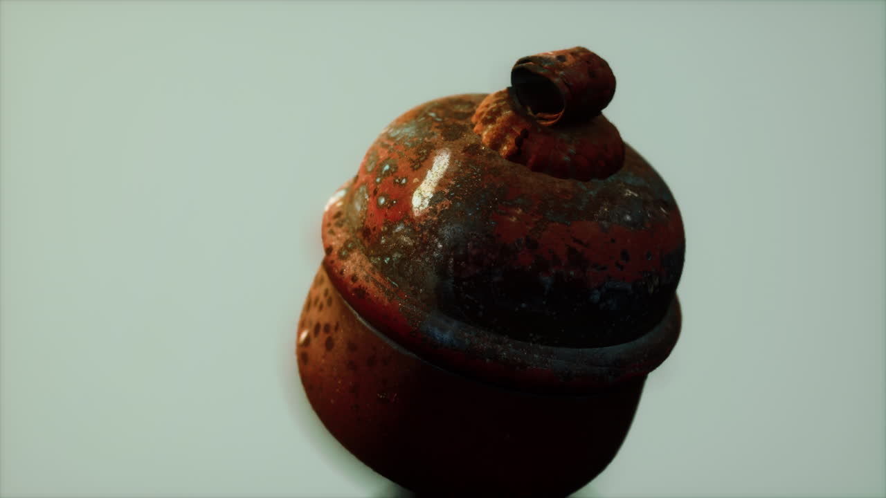 опасность старый ржавый газовый контейнер