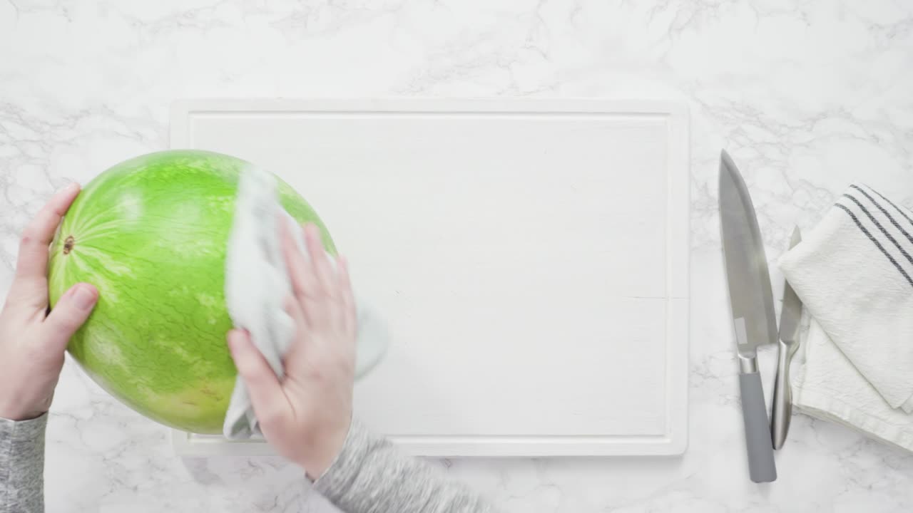 sandía roja entera sin semillas