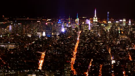 new york city at night