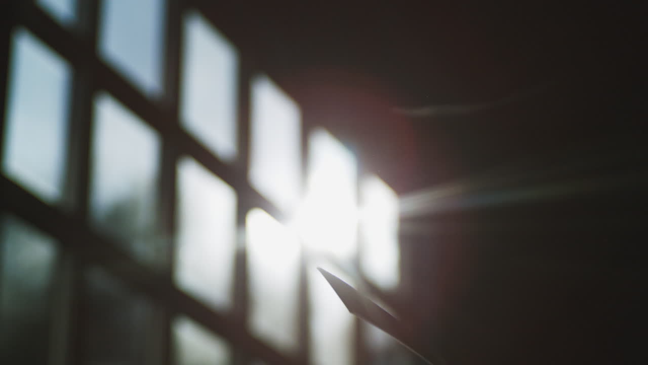 billete de dinero colgado en un edificio con ventanas