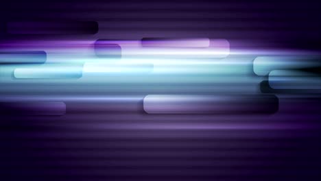 glowing blue and purple tech striped video animation