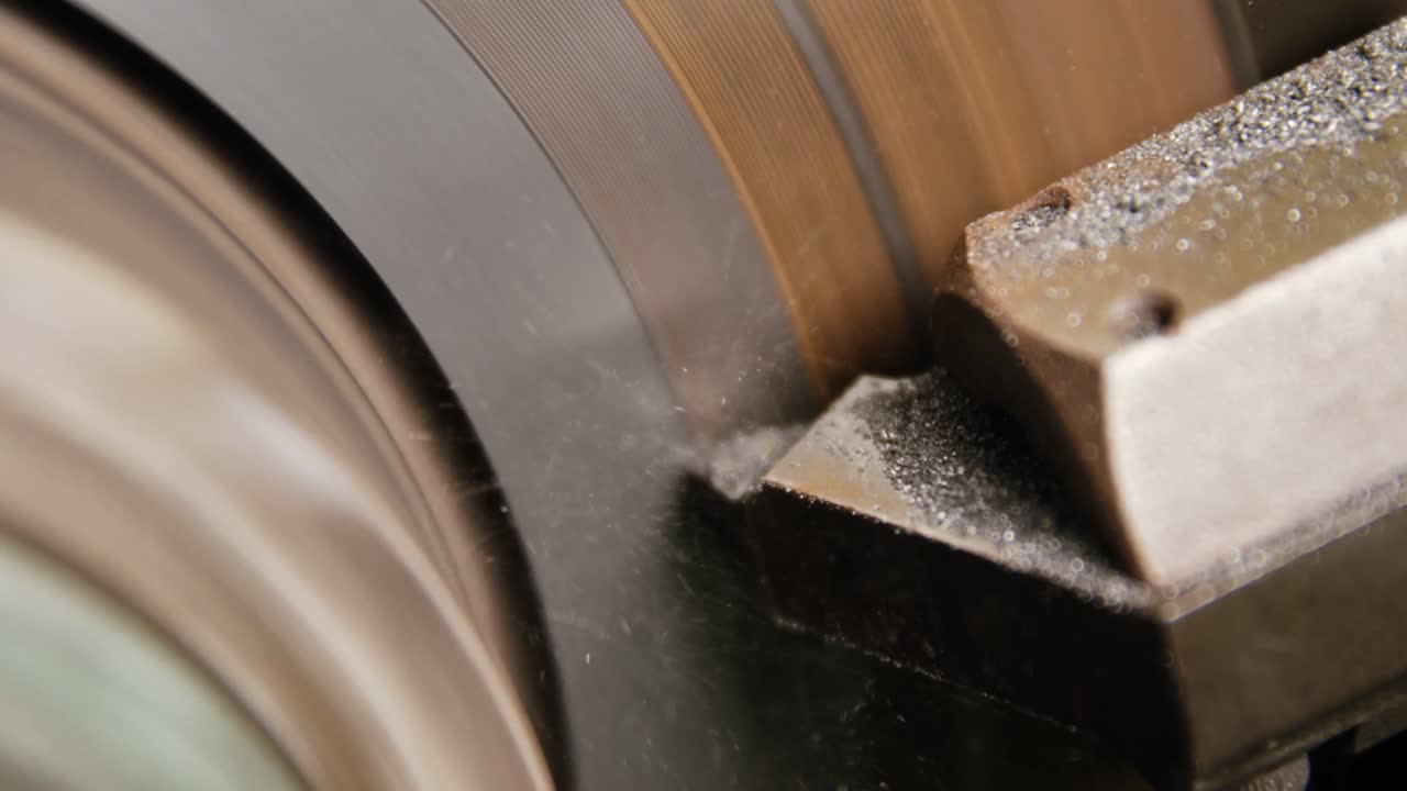 primer plano de la pinza de freno