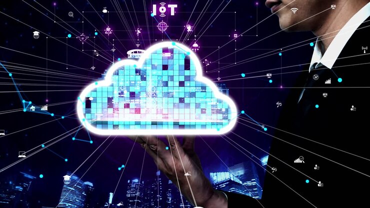 Cloud computing concettuale e tecnologia di archiviazione dei dati per l'innovazione futura