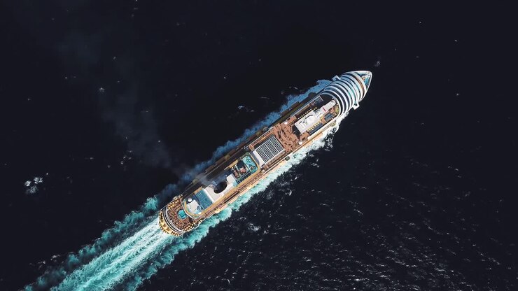 Cruise Ship at Sea
