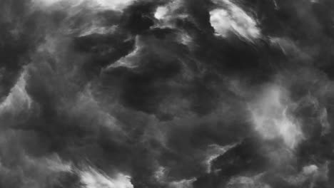 gewitter in cumulonimbus-wolken am himmel