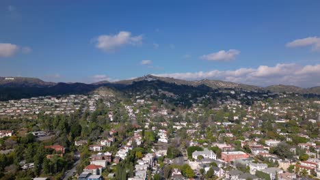 hyperlapse push-in on griffith observatory in hollywood, los angeles, california