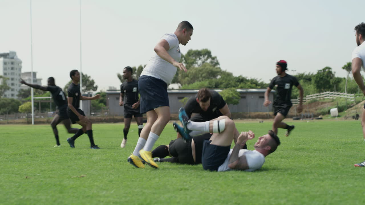 승자가 되기 위해 대처하고 방어합니다.