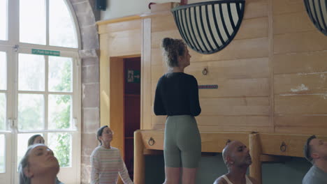 yoga class