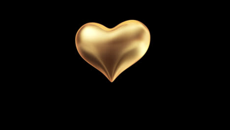 Liebe-Oder-Herz-Gold-Icon-Animation.-Herzschlagkonzept-Für-Liebe-Und-Gefühle-Zum-Valentinstag.