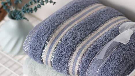 stylish striped towels