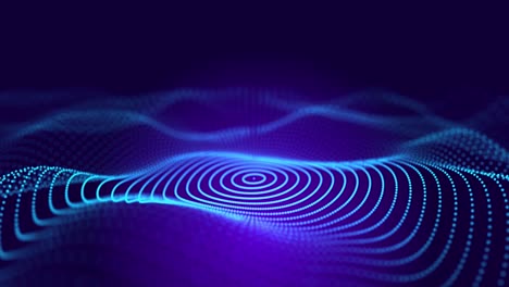 cuadrícula de tecnologías de internet. fondo abstracto con telarañas. gran cantidad de datos. renderización 3d. bucle sin costuras.