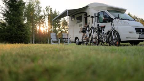 Family-vacation-travel-RV,-holiday-trip-in-motorhome,-Caravan-car-Vacation.