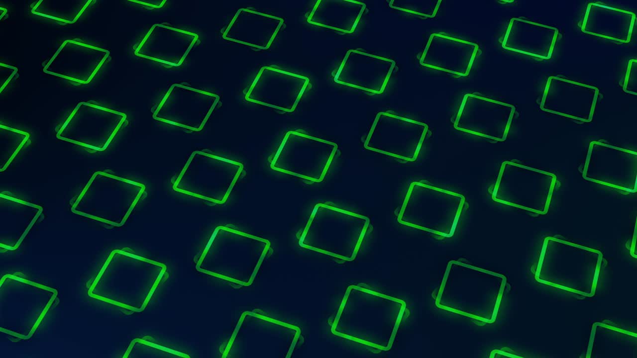 Abstract Green Brick Background (Loopable)