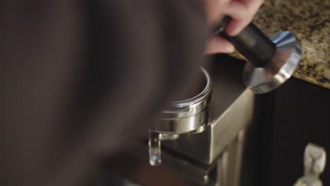 barista packes shot