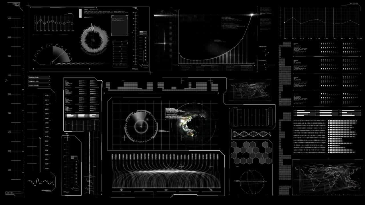 Black global business interface