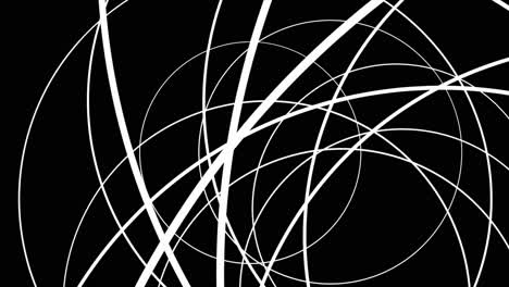 linee astratte in bianco e nero