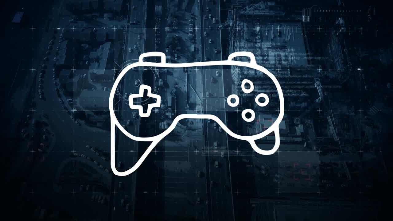 비디오 컨트롤러와 함께 고속도로