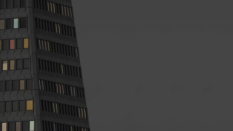 looping building lights at night