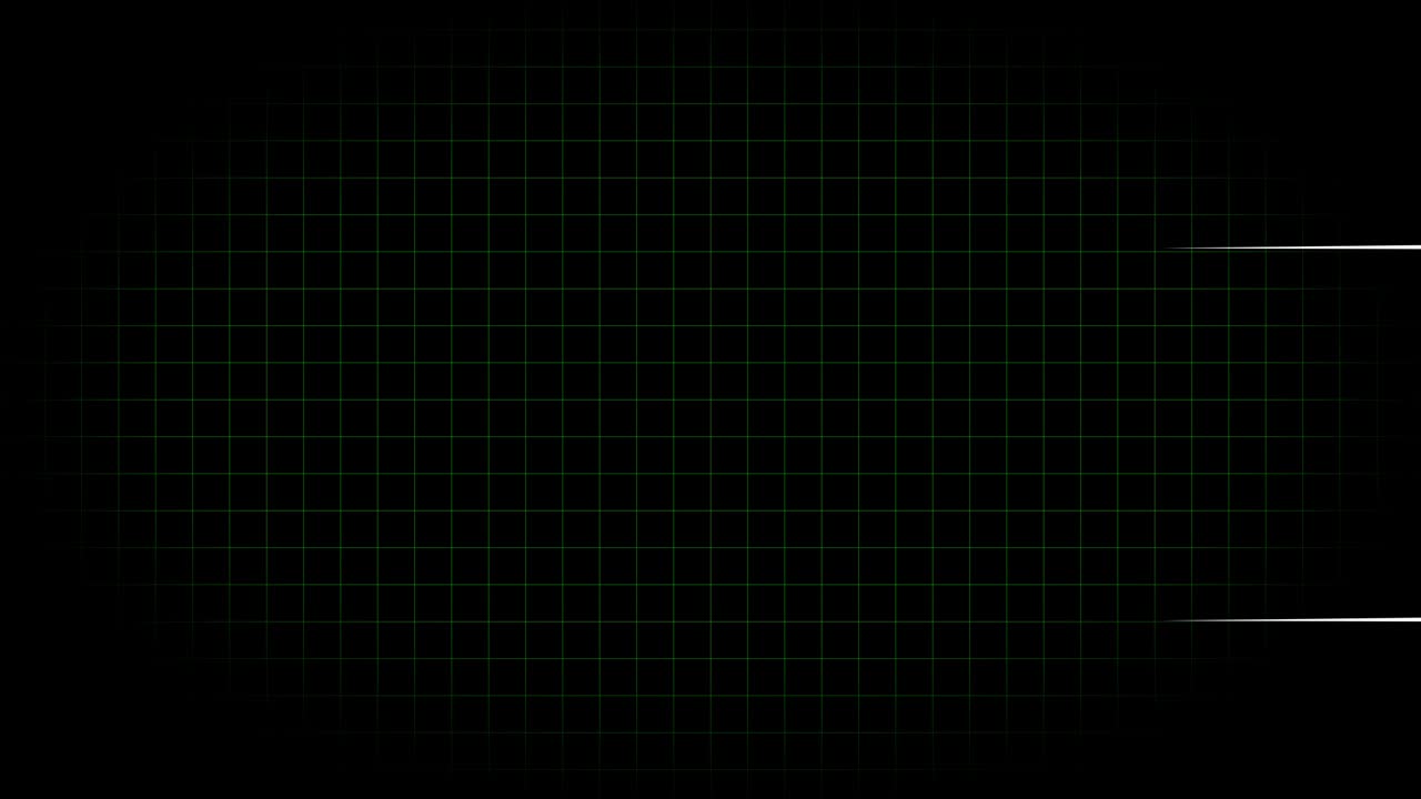 전기 심장 기록 오실로스코프 파동 형태 애니메이션 모션 그래픽