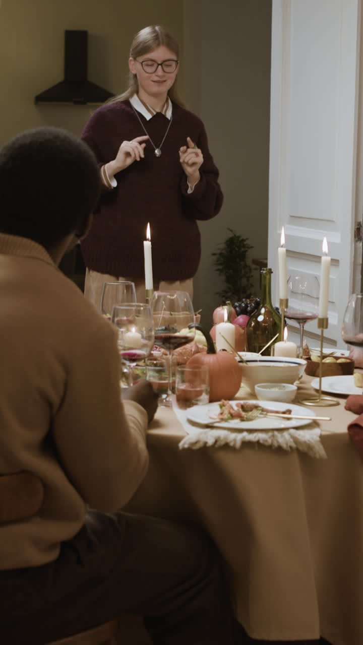 Festive Thanksgiving Dinner Party