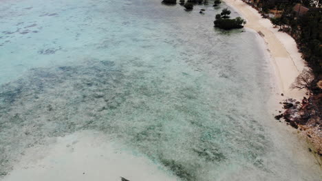 Aerial-view-of-tropical-beach-on-the-Bulog-Dos-Island,-Philippines-19