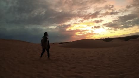 sand dunes desert against seascape in maspalomas gran canaria deserts near seashore