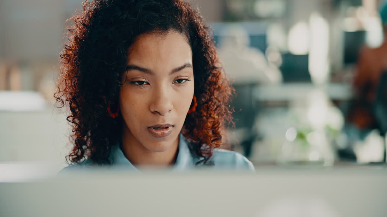 Woman working in office