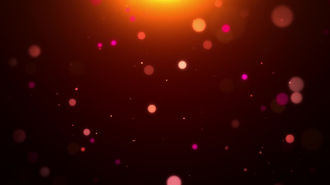 particelle colorate sullo sfondo, particelle scintillanti belle e sognanti