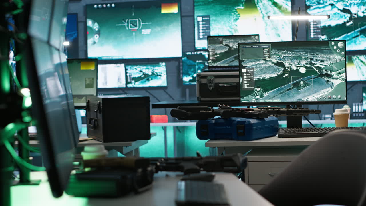 공허한 육군 지휘 센터 주택 미사일 방어 시스템