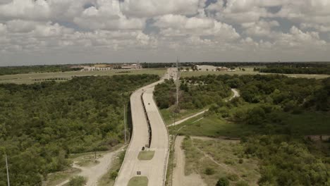 a new road infrastructure in the day time