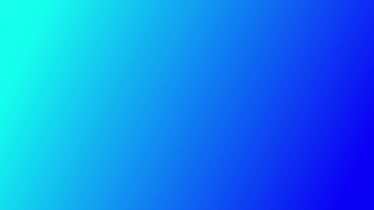 파란색 배경에 있는 다채로운 선 위에 있는 pow 텍스트의 애니메이션