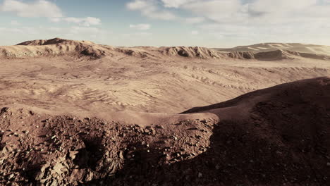 Puesta-De-Sol-Sobre-Las-Dunas-De-Arena-En-El-Desierto