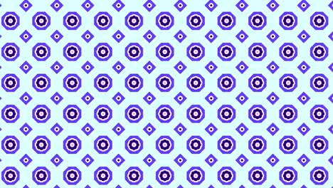 motivi retrò colorati design geometrico vintage - animazione grafica