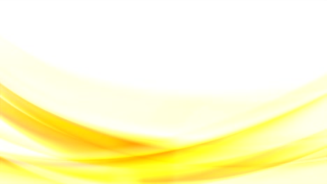 bright yellow orange blurred waves video animation