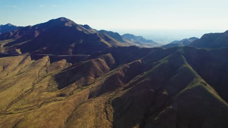 southern rockies, franklin mountains, el paso texas usa